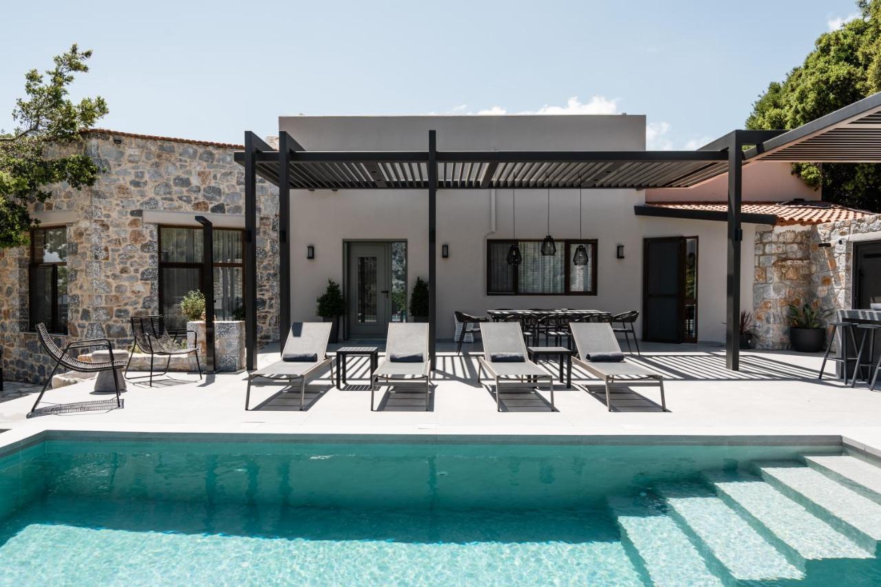 Eumelia Iconic Villa, With Heated Pool & Whirlpool, By Thinkvilla Asi Gonia Exterior photo
