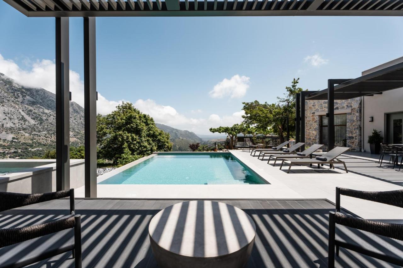 Eumelia Iconic Villa, With Heated Pool & Whirlpool, By Thinkvilla Asi Gonia Exterior photo